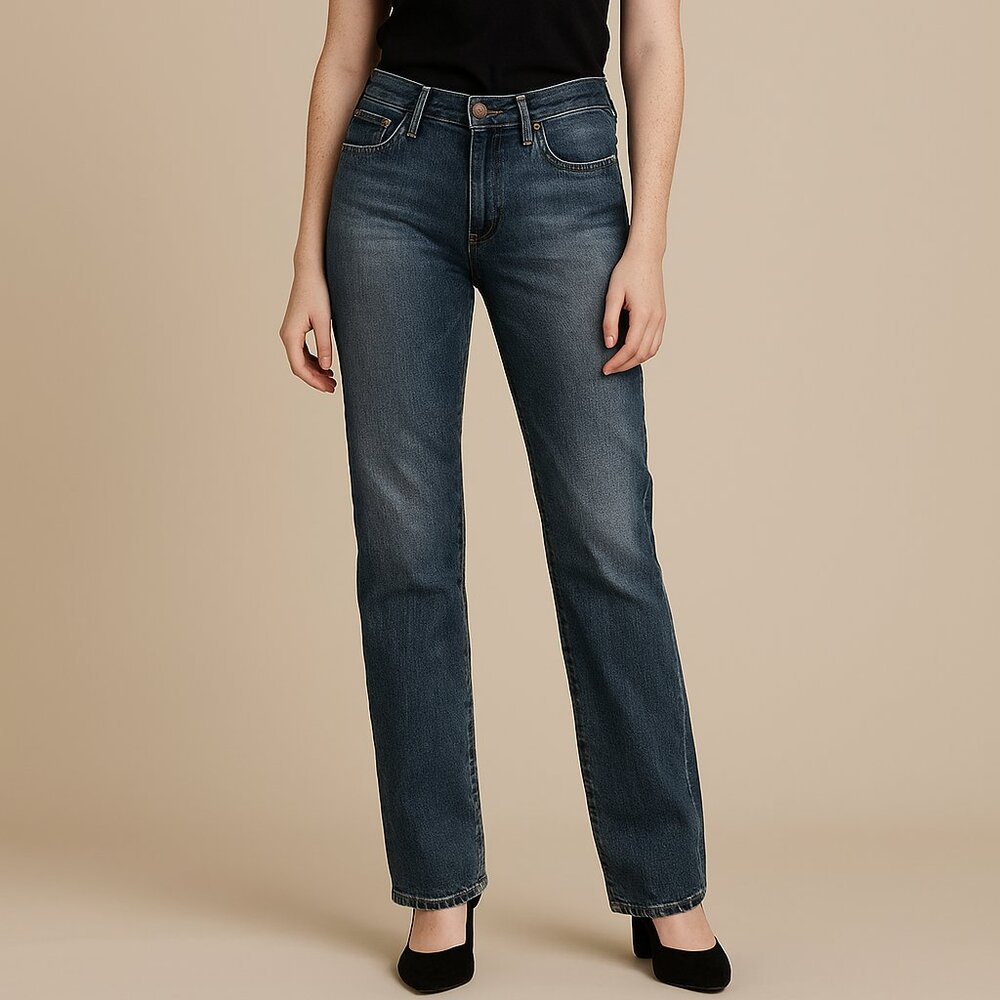Vintage J&Company Blue Jeans Denim Straight Leg 28